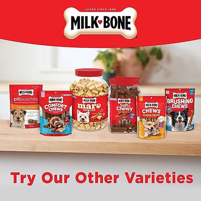 Milk-Bone Mini's Flavor Snacks Dog Treats, 36 Ounce Crunchy Texture Helps Reduce Tartar