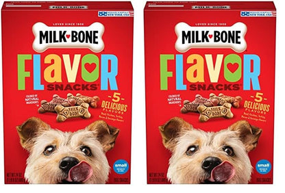 Milk-Bone Mini's Flavor Snacks Dog Treats, 36 Ounce Crunchy Texture Helps Reduce Tartar