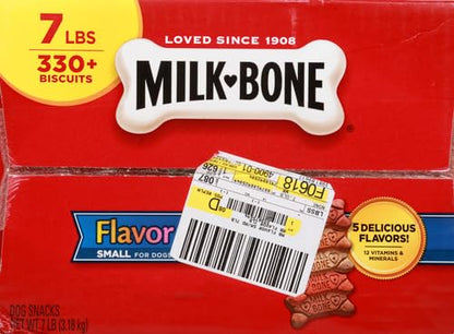 Milk-Bone Mini's Flavor Snacks Dog Treats, 36 Ounce Crunchy Texture Helps Reduce Tartar