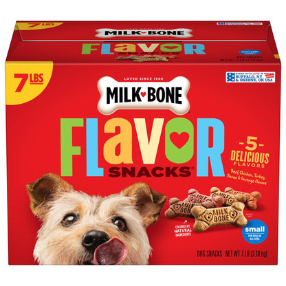 Milk-Bone Mini's Flavor Snacks Dog Treats, 36 Ounce Crunchy Texture Helps Reduce Tartar