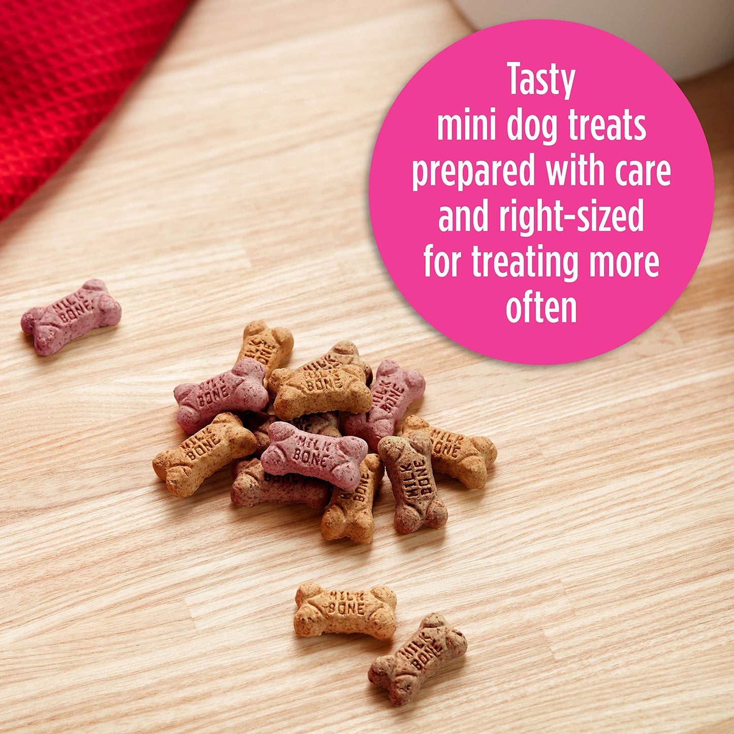 Milk-Bone Mini's Flavor Snacks Dog Treats, 36 Ounce Crunchy Texture Helps Reduce Tartar